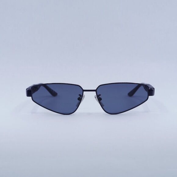 Balenciaga BB0107S 003 Sunglasses - Navy Blue Frame, Blue Lenses main image 10
